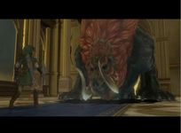 une photo d'Ã©cran de The Legend of Zelda - Twilight Princess sur Nintendo Gamecube